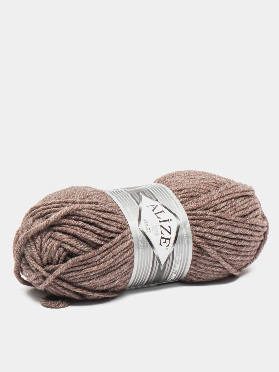 Коричневый шерсть Пряжа Alize Superlana maxi