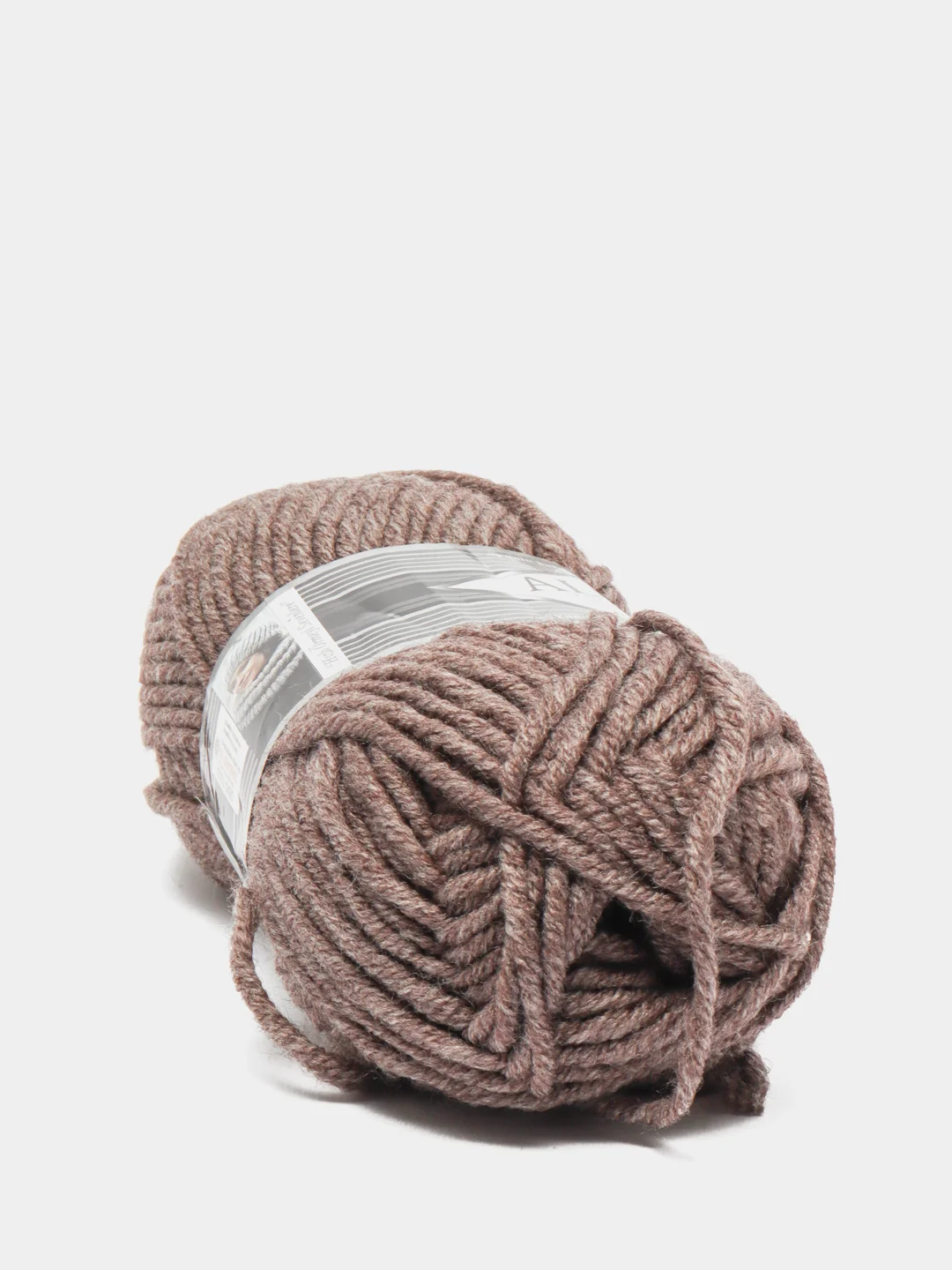 Коричневый шерсть Пряжа Alize Superlana maxi