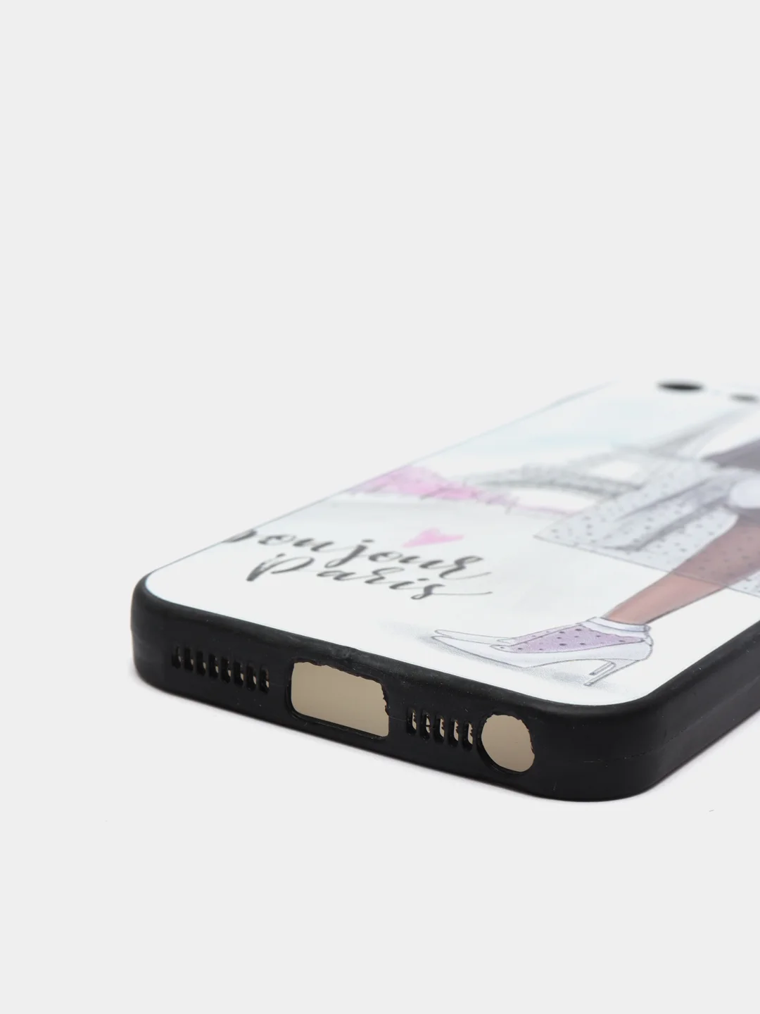 Светло-бежевый чехол Iphone 5