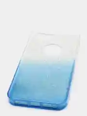 Светло-синий чехол Iphone 5, блестящий