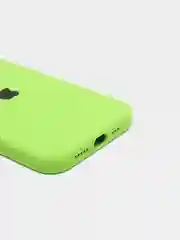 Лесной зеленый чехол с бархатом iPhone 12 / 12 Pro