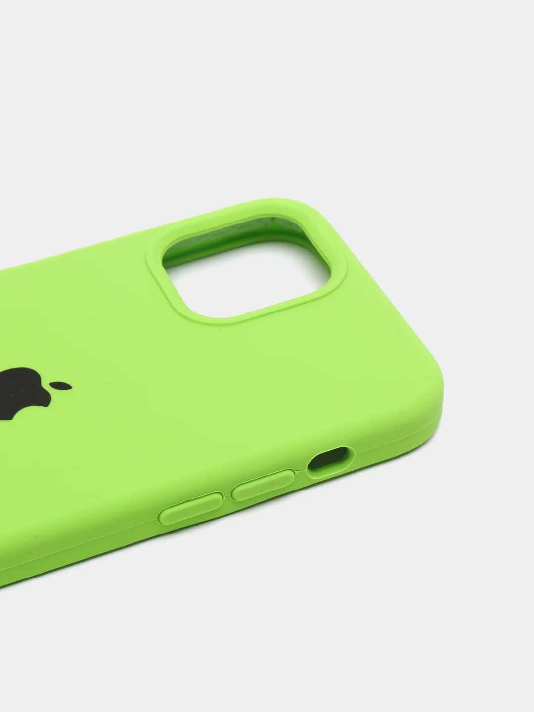 Лесной зеленый чехол с бархатом iPhone 12 / 12 Pro