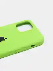 Лесной зеленый чехол с бархатом iPhone 12 / 12 Pro