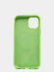 Лесной зеленый чехол с бархатом iPhone 12 / 12 Pro