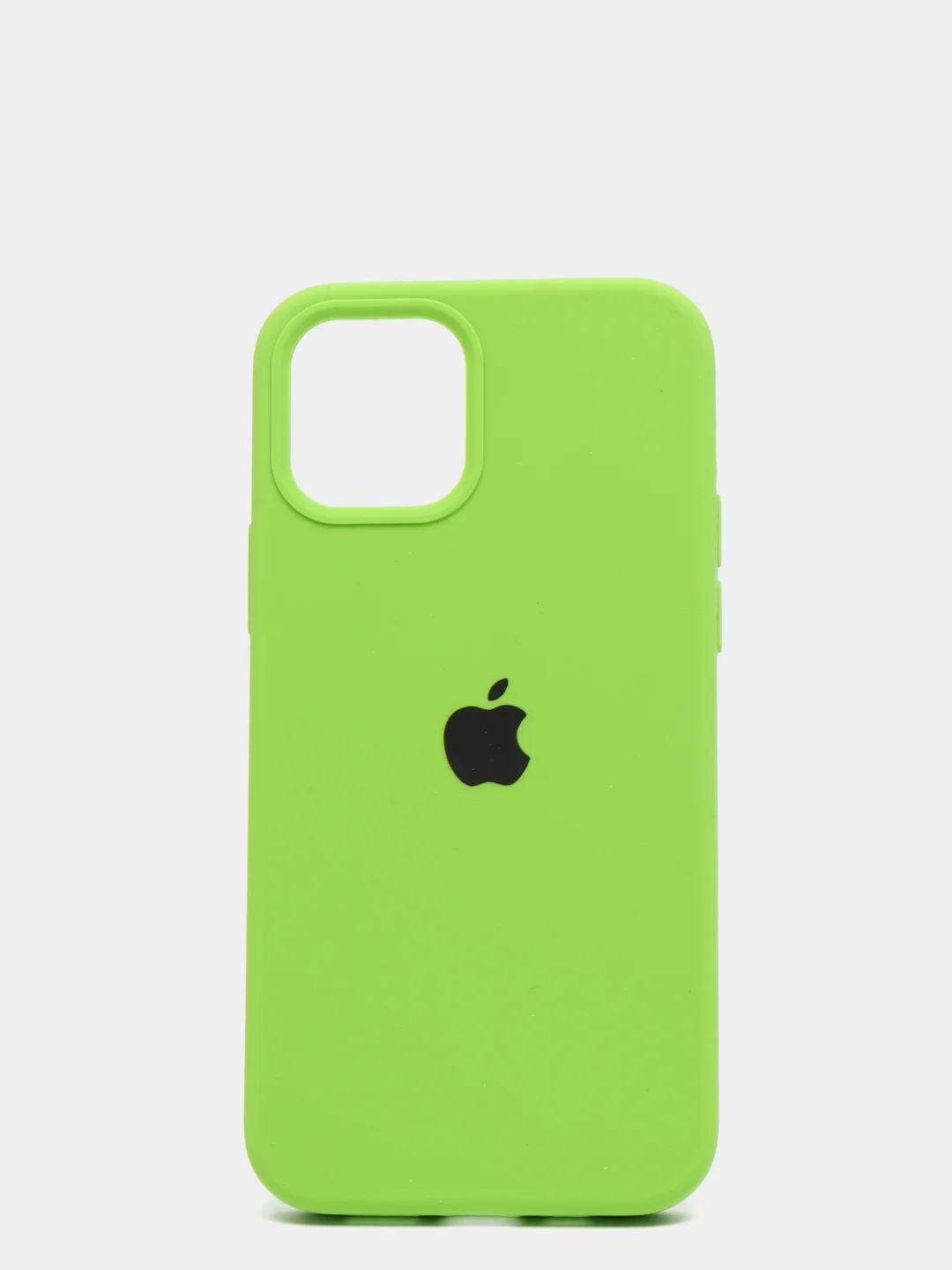 Лесной зеленый чехол с бархатом iPhone 12 / 12 Pro