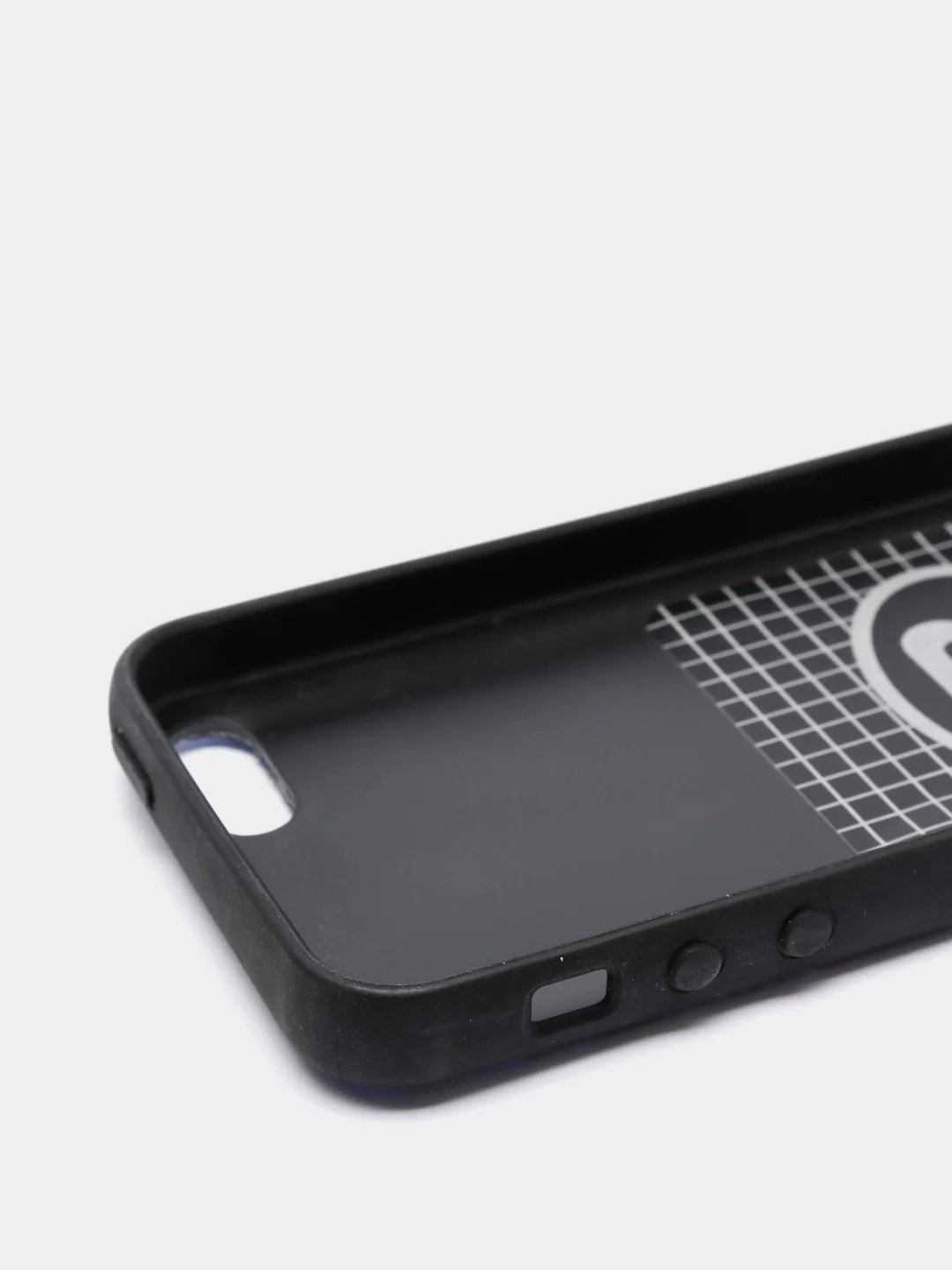Темно-синий чехол Iphone 5, блестящий