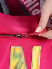 Вишнёвый сумка спортивная, для фитнеса, PINK