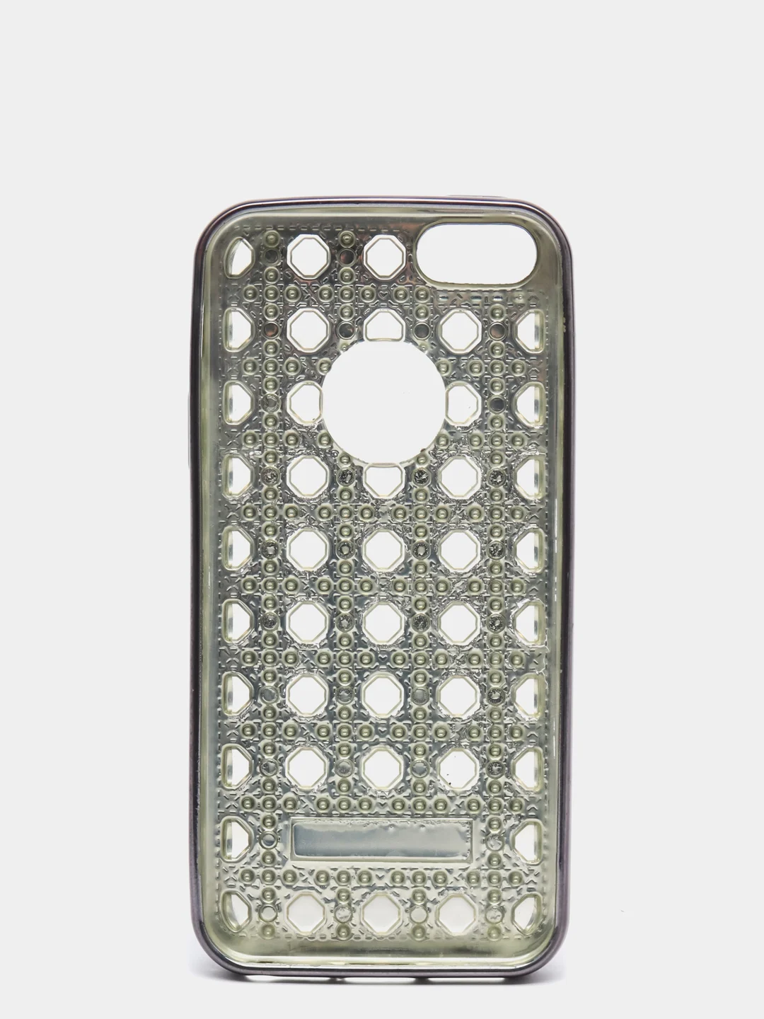 Угольный чехол Iphone 5, блестящий
