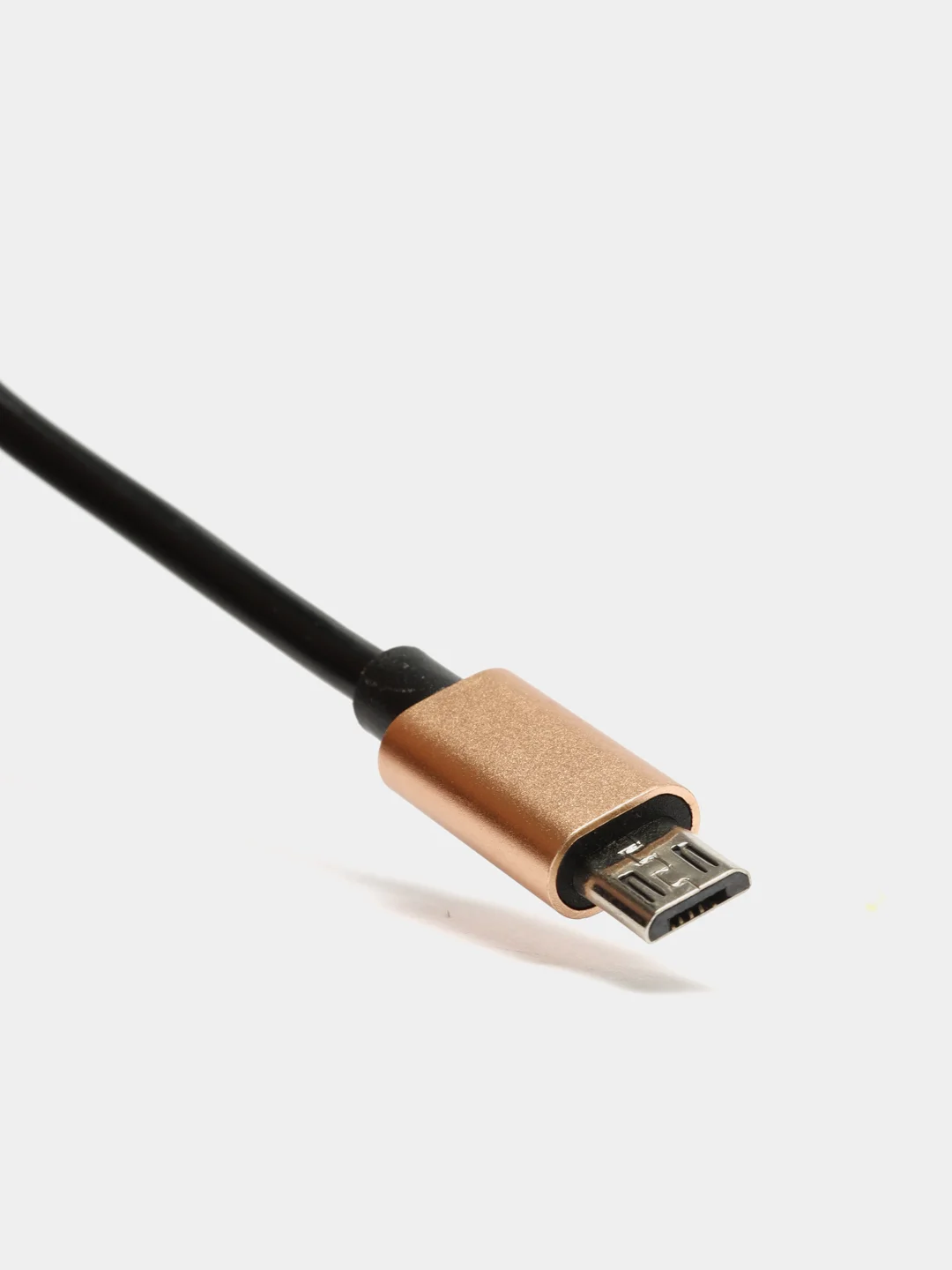 Золотой кабель USB - Type-C / microUsb для Зарядки и Передачи данных