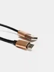 Золотой кабель USB - Type-C / microUsb  для Зарядки и Передачи данных