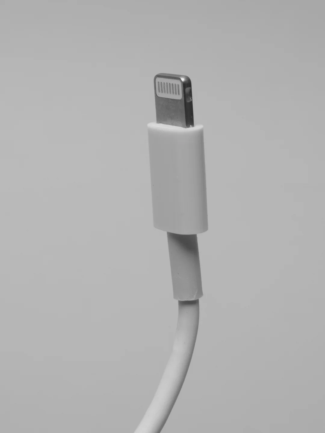 Серый кабель Type-C - Lightning для iPhone / для быстрой зарядки / Дата кабель
