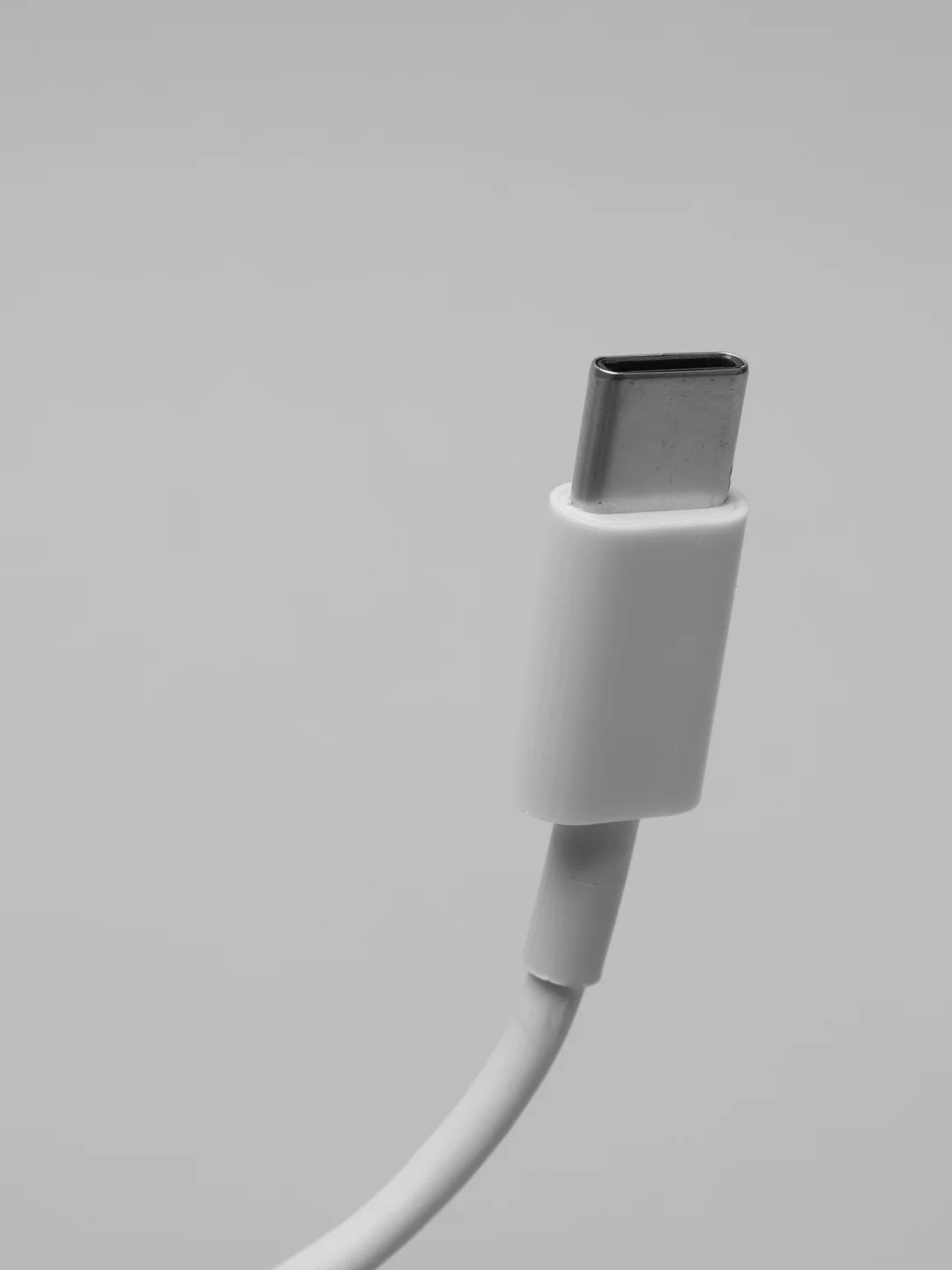 Серый кабель Type-C - Lightning для iPhone / для быстрой зарядки / Дата кабель