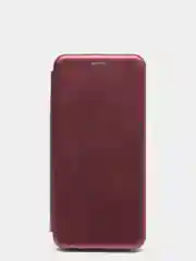 Бордовый чехол книжка Huawei HONOR 9C, P40 LITE E