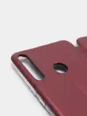 Бордовый чехол книжка Huawei HONOR 9C, P40 LITE E