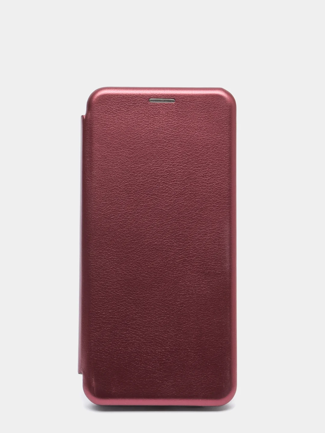 Бордовый чехол книжка XIAOMI REDMI NOTE 10 Pro