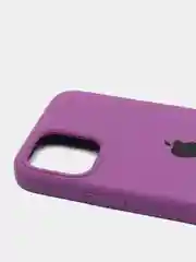 Фиолетовый чехол с бархатом iPhone 12 / 12 Pro