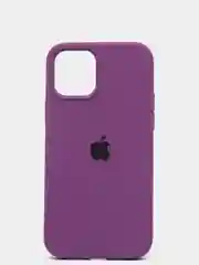 Фиолетовый чехол с бархатом iPhone 12 / 12 Pro