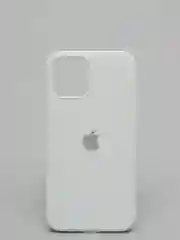 Белый чехол с бархатом iPhone 12 / 12 Pro