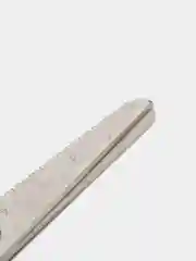Синий ножницы с линейкой