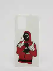 Вишнёвый чехол Xiaomi Redmi 10, Сяоми Редми 10 с рисунком "Игра в кальмара"