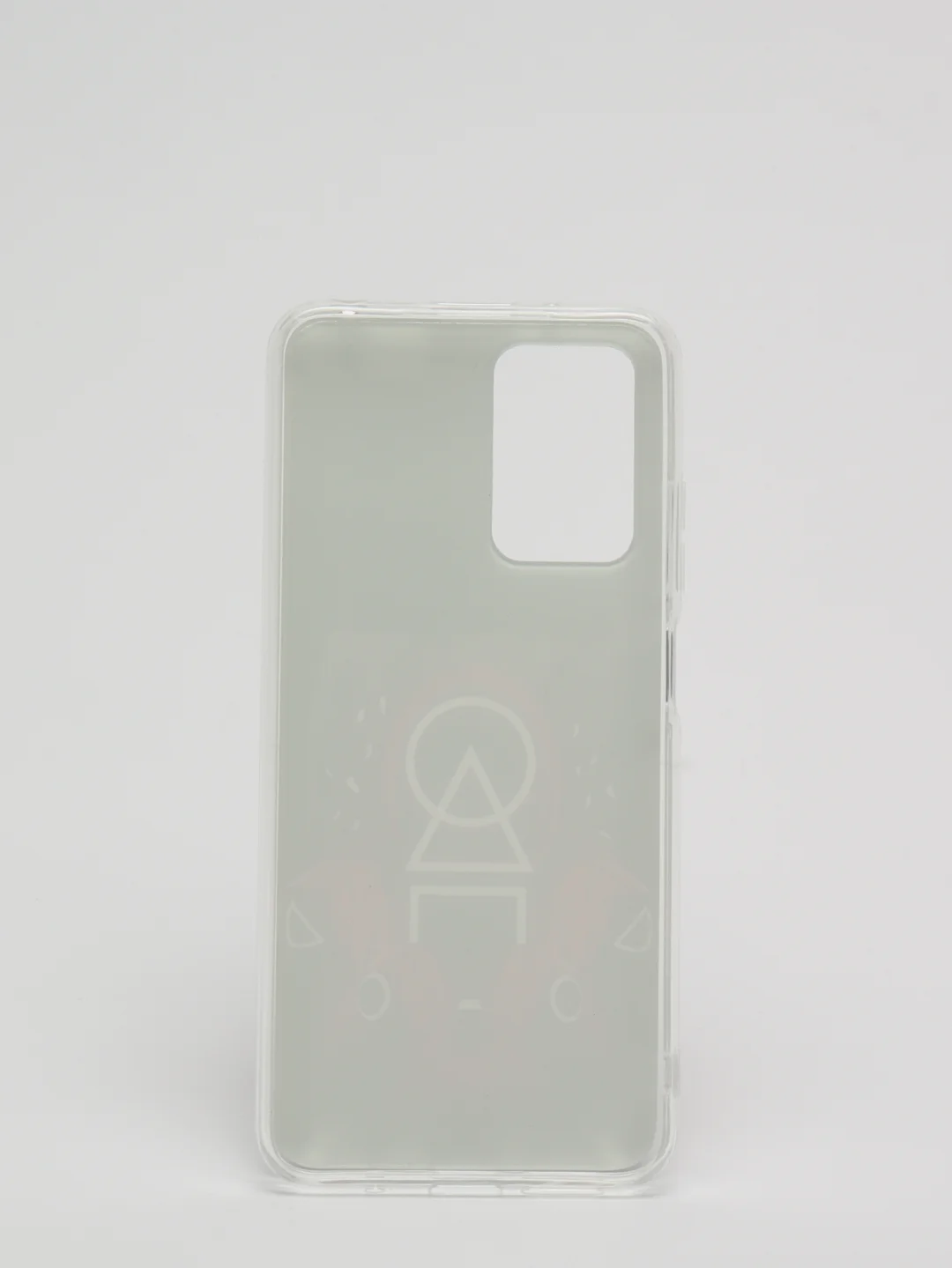 Кораллово-розовый чехол Xiaomi Redmi 10, Сяоми Редми 10 с рисунком "Игра в кальмара"