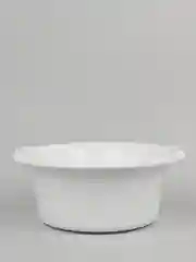 Белый таз "Водолей" круглый