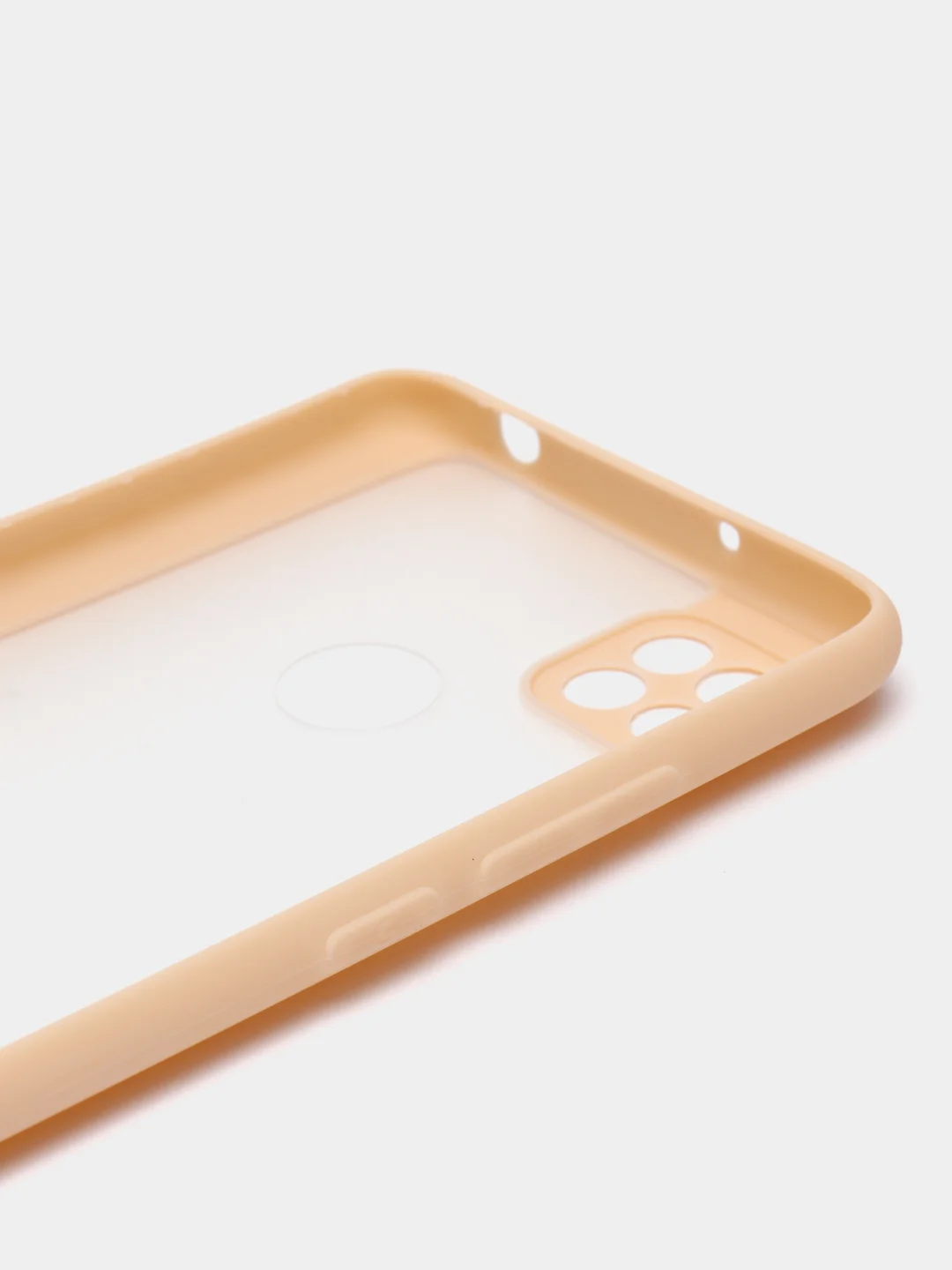 Светло-бежевый чехол для Xiaomi Redmi 9T, Poco M3, Redmi 9, 9A, 9C,  Тонкий  мягкий