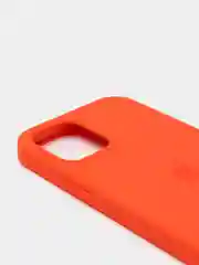 Рыжий чехол с бархатом iPhone 12 / 12 Pro