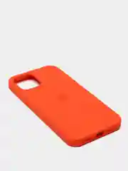 Рыжий чехол с бархатом iPhone 12 / 12 Pro