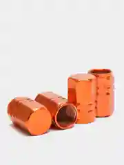 Оранжевый колпачки для колес металлические 4 шт