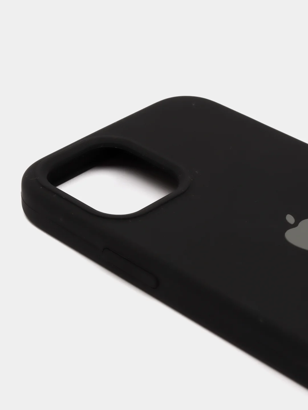 Черный чехол с бархатом iPhone 12 / 12 Pro