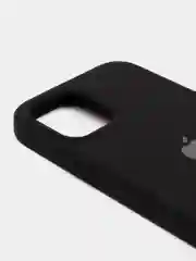 Черный чехол с бархатом iPhone 12 / 12 Pro