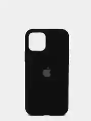 Черный чехол с бархатом iPhone 12 / 12 Pro