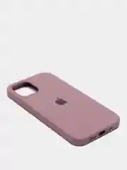 Сиреневый чехол с бархатом iPhone 12 / 12 Pro