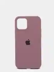 Сиреневый чехол с бархатом iPhone 12 / 12 Pro