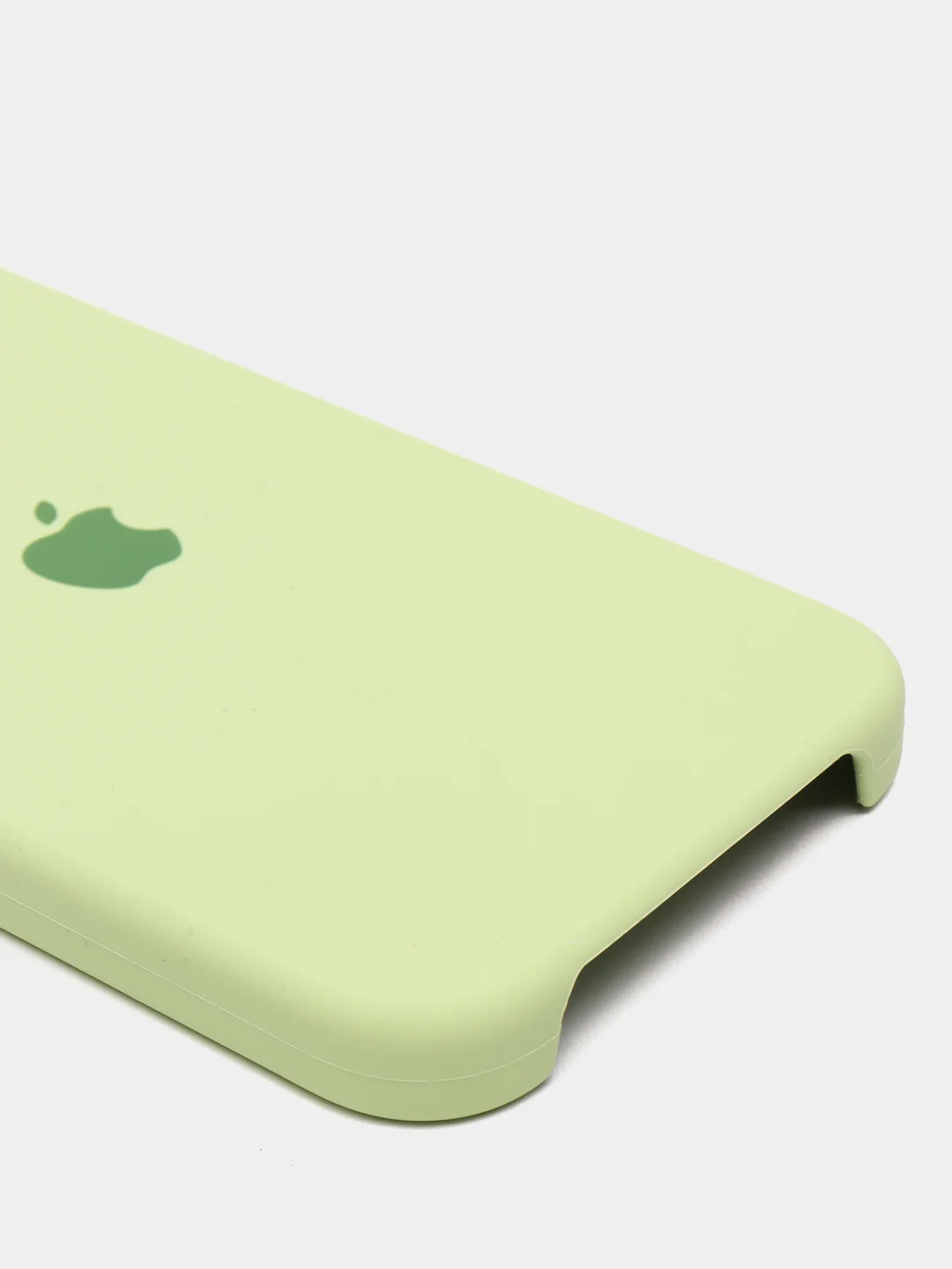 Зелёный хаки чехол с бархатом iPhone 12 / 12 Pro