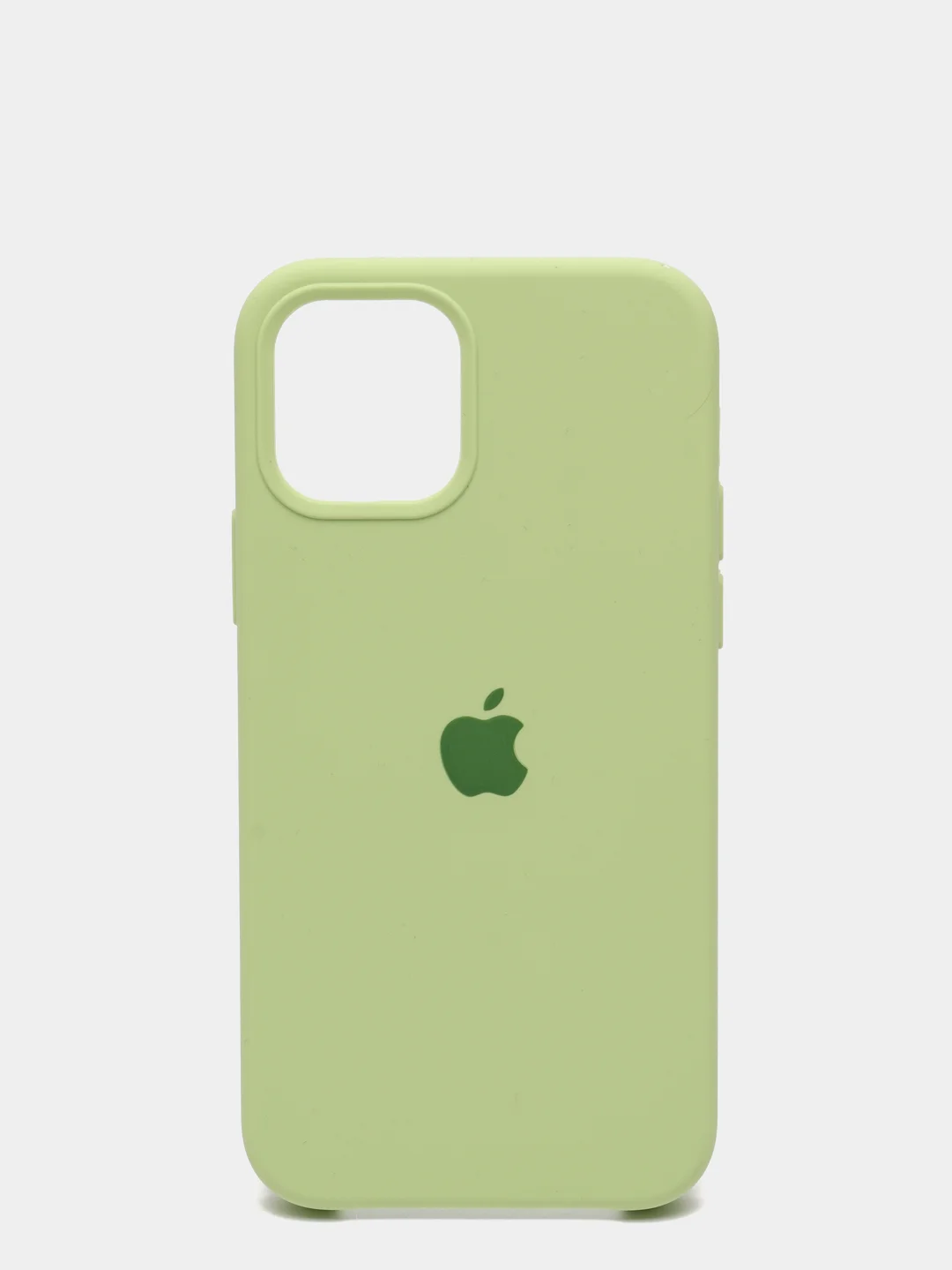 Зелёный хаки чехол с бархатом iPhone 12 / 12 Pro