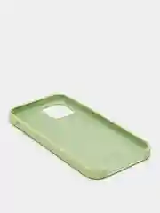 Зелёный хаки чехол с бархатом iPhone 12 / 12 Pro