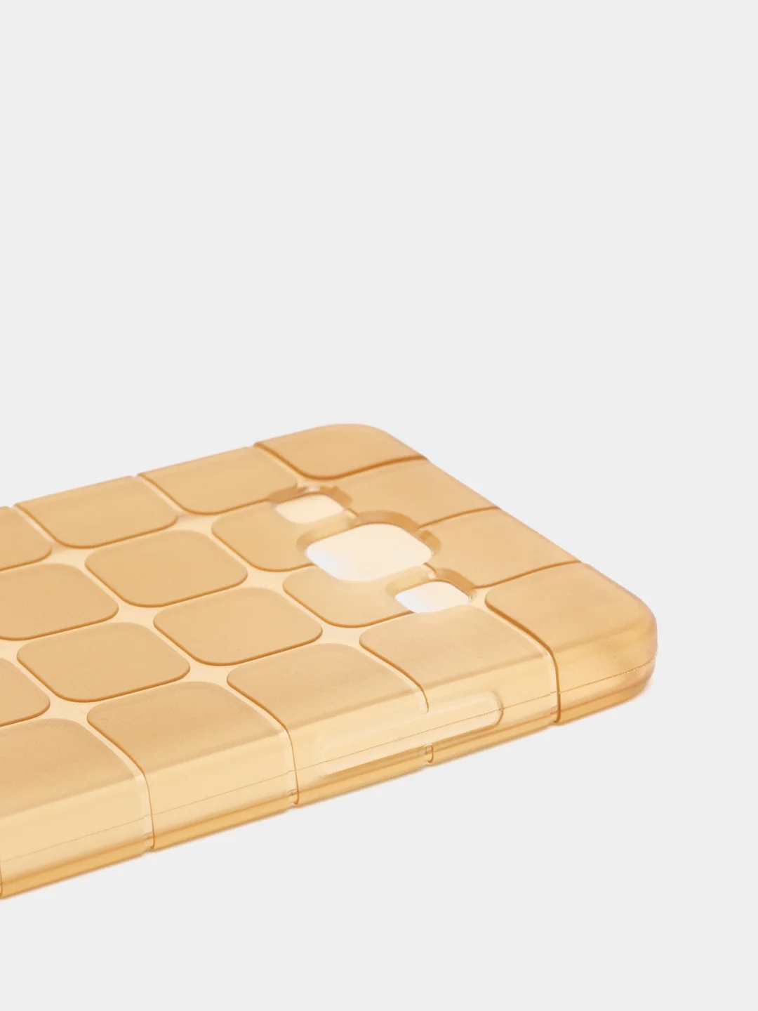 Желтый чехол силиконовый SAMSUNG A5 2015
