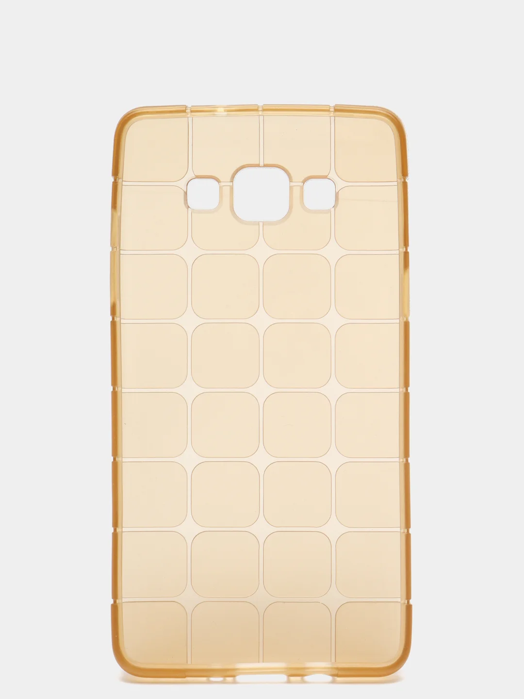 Желтый чехол силиконовый SAMSUNG A5 2015