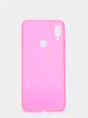 Фуксия чехол прозрачный для Xiaomi Redmi Note 7 / Note 7 Pro плотный неоновый с оттенком