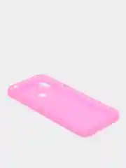 Фуксия чехол прозрачный для Xiaomi Redmi Note 7 / Note 7 Pro плотный неоновый с оттенком