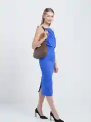 Коричневый женская сумка через плечо