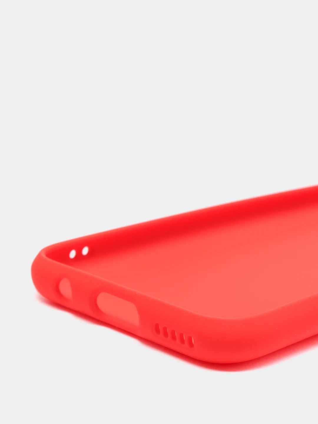 Алый чехол Huawei P40 Lite, Хуавей П40 Лайт, силиконовый, противоударный