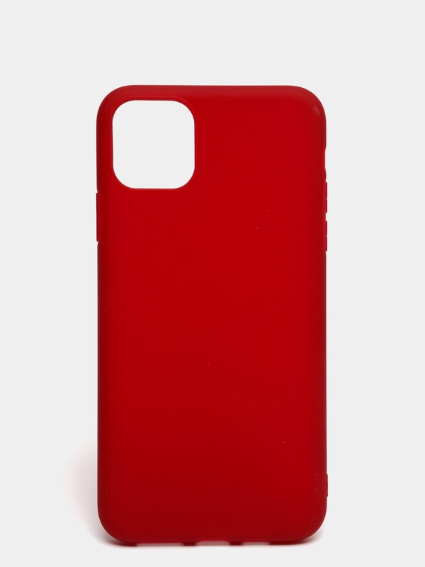Чехол для Apple iPhone 11 Pro Max силиконовый, матовый, однотонный