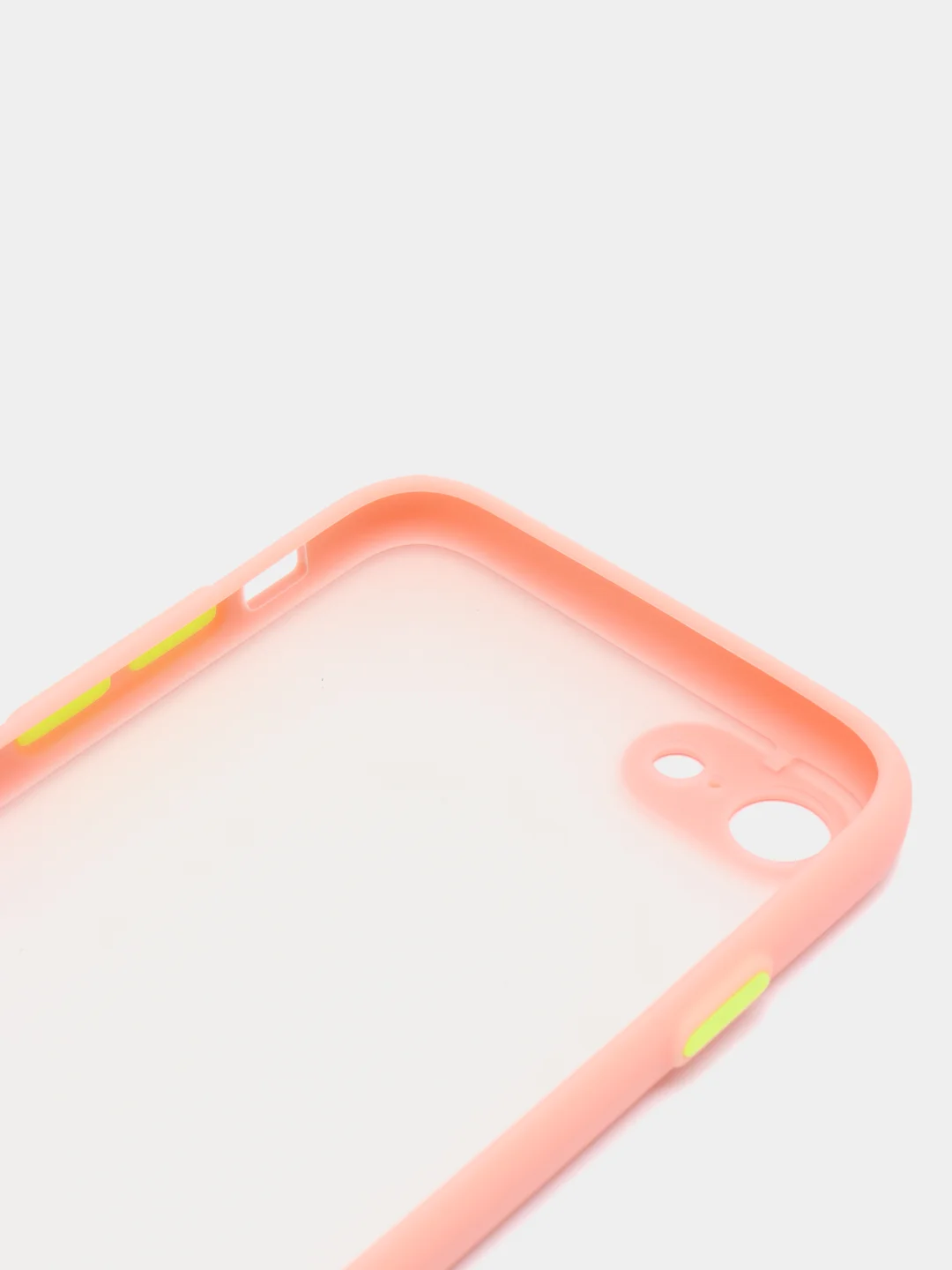 Конфетный iphone 7 / 8 / SE 2020 чехол матовый с цветными кнопками