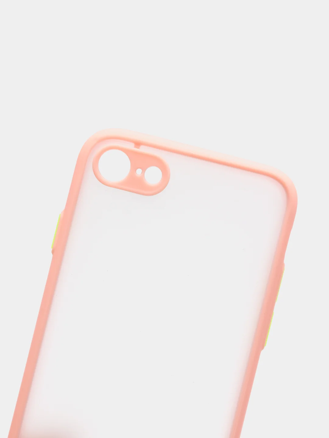 Конфетный iphone 7 / 8 / SE 2020 чехол матовый с цветными кнопками