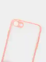 Конфетный iphone 7 / 8 / SE 2020 чехол матовый с цветными кнопками