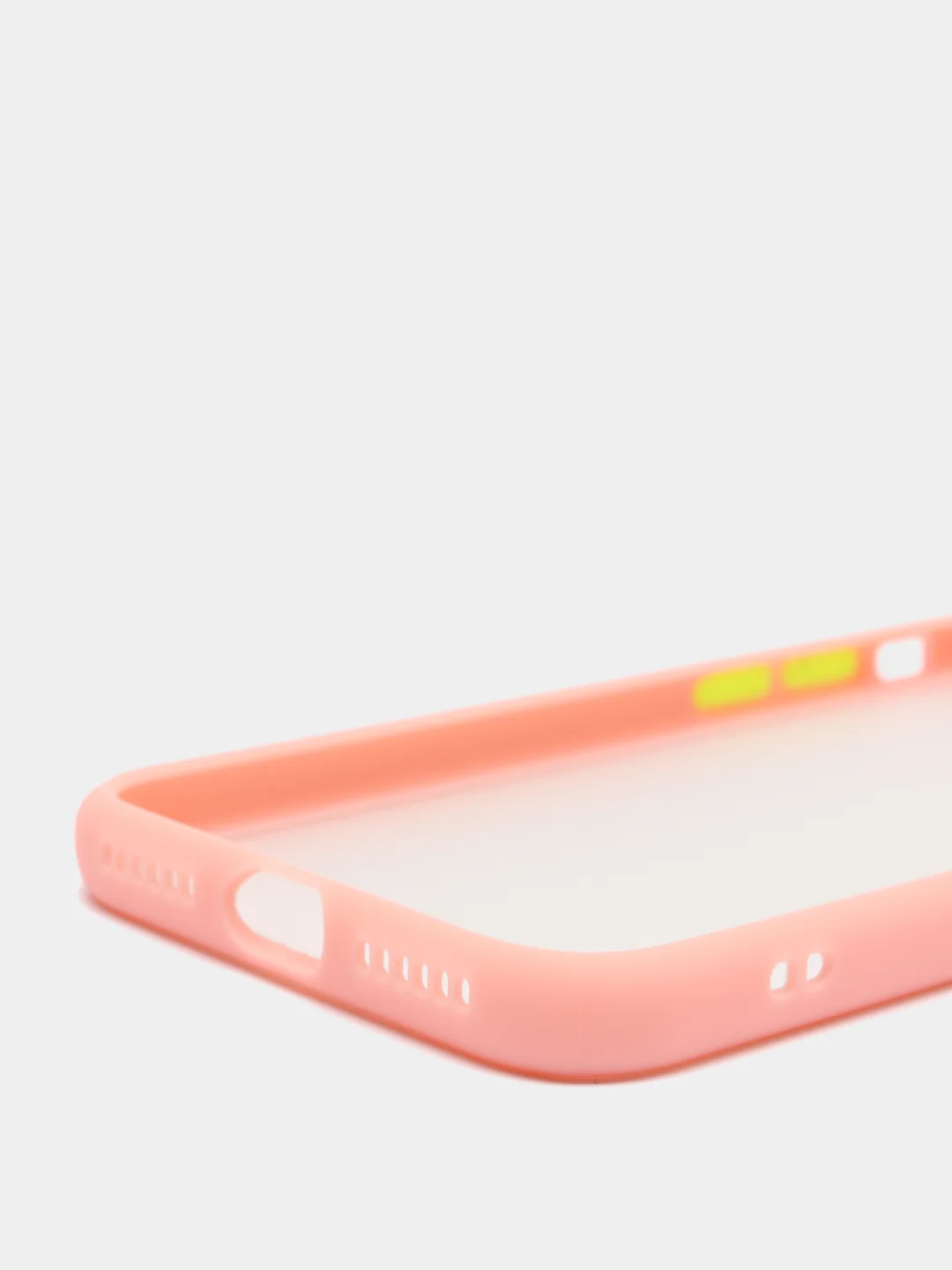 Конфетный iphone 7 / 8 / SE 2020 чехол матовый с цветными кнопками