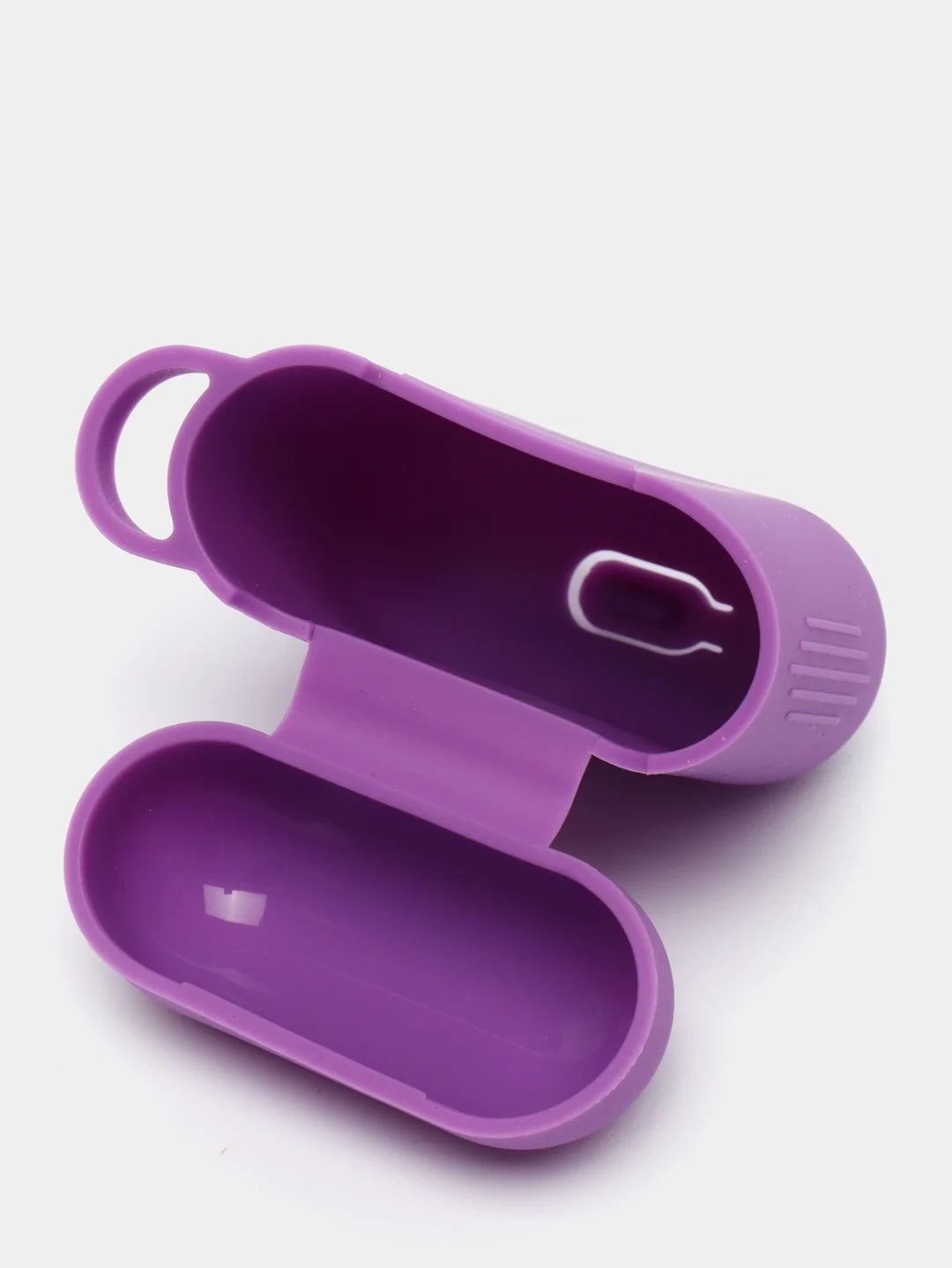 Фиолетовый чехол для наушников Apple AirPods 1, 2, TWS i9s, i10, i12, i13, i14, i15, i100